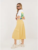 Spódnica IT SD model 22042590 jasny żółty - FPrice