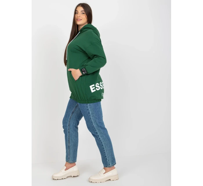 Mikina RV BL 8277.28 tmavě zelená