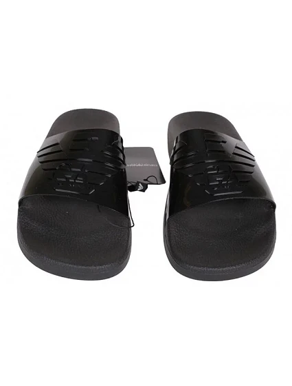 Pantofle model 7456201 černá - Emporio Armani Pantofle model 7456201 černá - Emporio Armani