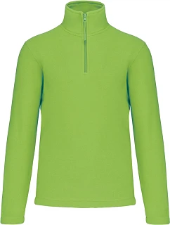 K 912 Mikrofleecová mikina s 1/4 zipem  lime model 22439214 - Kariban