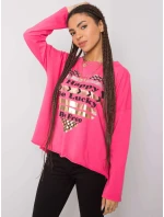 Halenka DHJ BZ model 17416246 tmavě růžová - FPrice