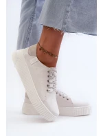 Dámské tenisky s paměťovou pěnou BIG STAR - bílé Dámské tenisky s paměťovou pěnou BIG STAR - bílé