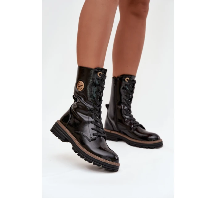 Šněrovací vyšší model 222519 Step in style