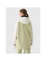 Dámská softshellová snowboardová mikina 5000 s membránou 4F 4FWAW24TSOFF289-44S