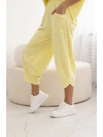 Bavlněný komplet halenka + kalhoty model 21903406 - K-Fashion