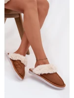 pantofle s kožešinou Camel model 21772494 - Boto
