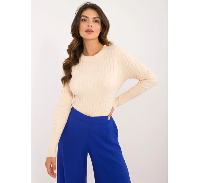 Jumper AT SW 2338 2.00 světle béžový Jumper AT SW 2338 2.00 světle béžový