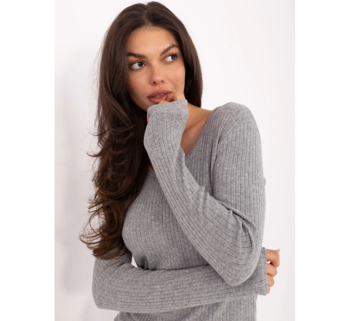 Jumper SM SW A1568.79 šedý Jumper SM SW A1568.79 šedý