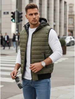 Pánská zelená vesta Dstreet model 21965589 - FashionStreet