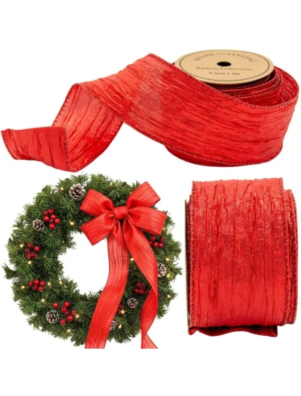 Krimpovaná páska 6,3 cm x 3 m červená