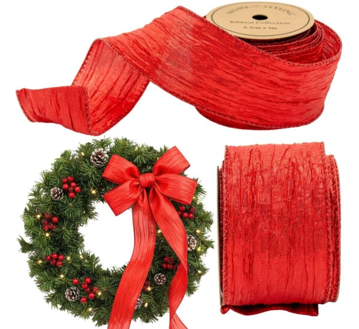 Krimpovaná páska 6,3 cm x 3 m červená