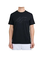 Pánské tričko 4F M3342 deep black 4FWMM00TTSHM3342 20S pánské