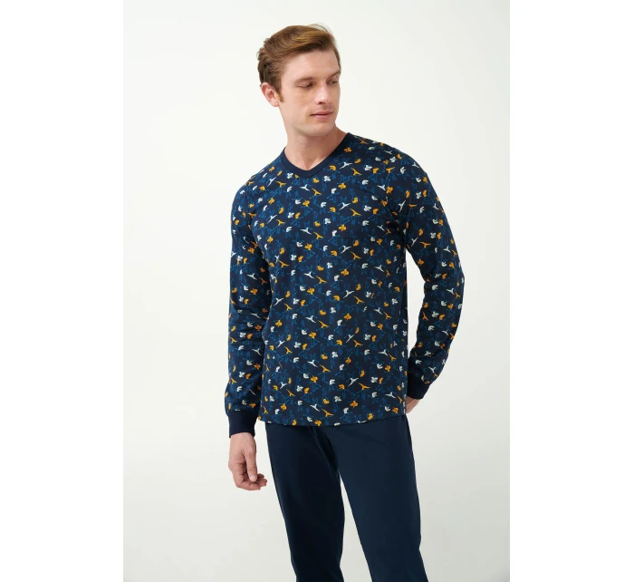 Pyžamo s potiskem model 20517435 - Vamp Pyžamo s potiskem model 20517435 - Vamp