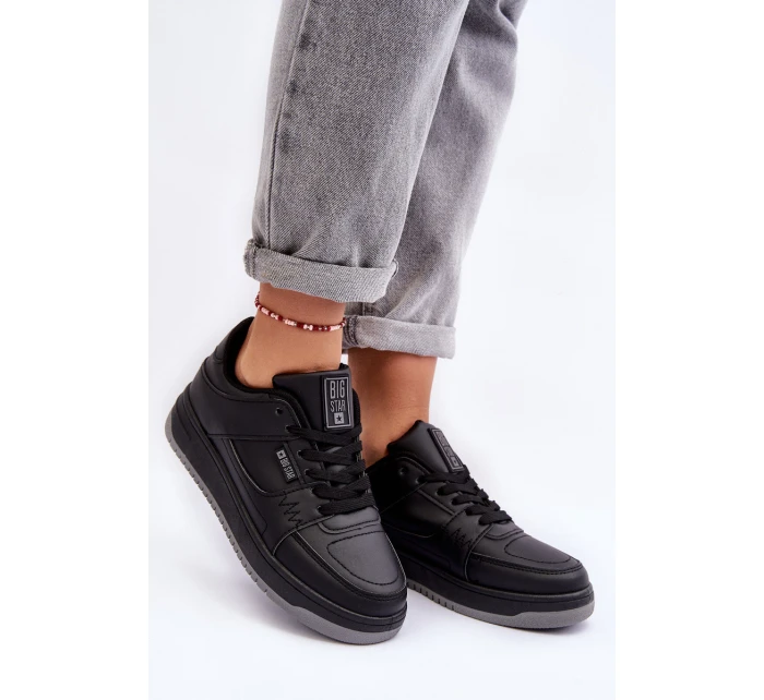 Dámské sportovní boty Sneakersy Big Star model 21634229 Černé - Big Star Shoes Dámské sportovní boty Sneakersy Big Star model 21634229 Černé - Big Star Shoes