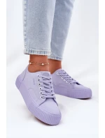 Dámské Textilní Tenisky Big Star RR274406 Fialové