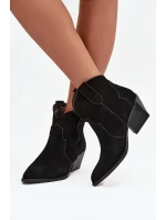 Boty na podpatku  model 219125 Step in style