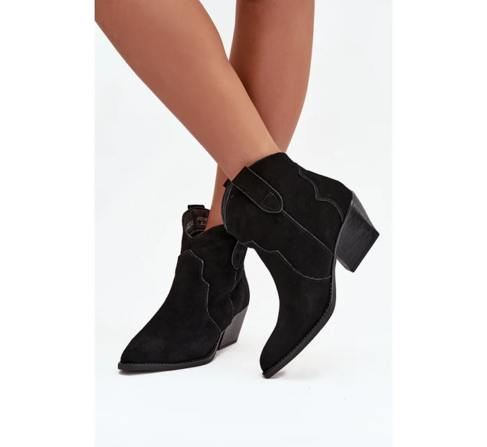 Boty na podpatku  model 219125 Step in style