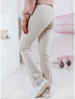 Dámské džínové kalhoty FLAREJOY light beige FashionStreet UY2367