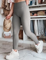 FITTATO dámské sportovní legíny tmavě šedé FashionStreet UY2609