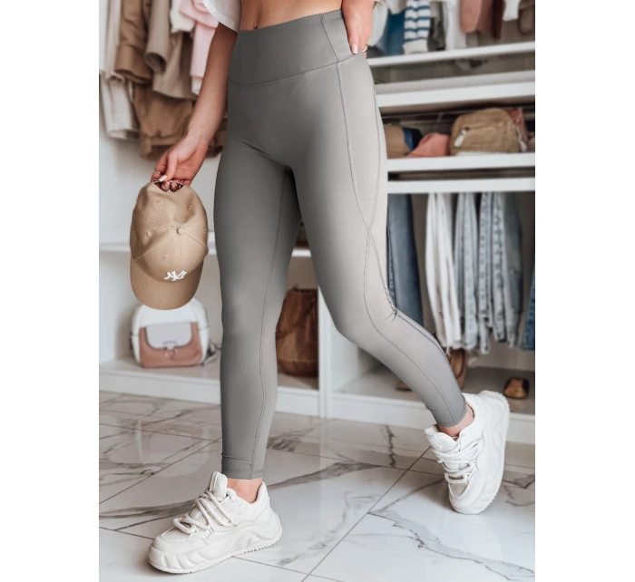 FITTATO dámské sportovní legíny tmavě šedé FashionStreet UY2609