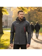 Geographical Norway Techno DB MEN 056 WU1060H/GN-DARK GREY softshellová bunda