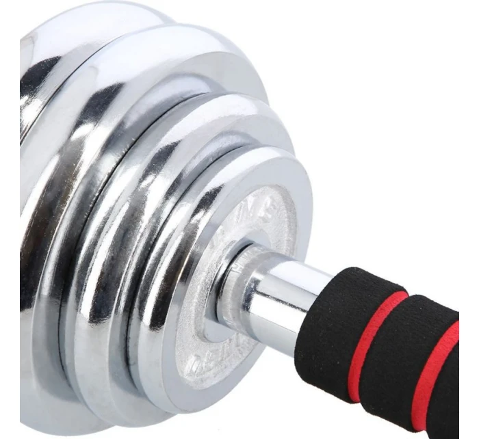 Činky a popruhy v kufříku 2 v 1 SGP30 HMS 2x15 kg