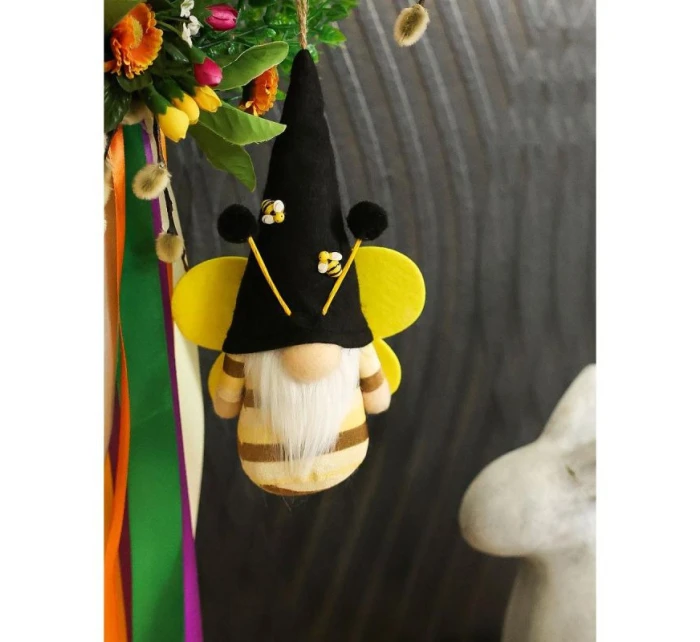 SKRZAT GNOM CZARNA ZAWIESZKA DEKORACJA WIOSENNA model 21831333