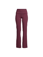 Dámské kalhoty CASALL Sublime Folded Flare Pants, barva bordová Dámské kalhoty CASALL Sublime Folded Flare Pants, barva bordová