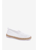 Dámské espadrilky model 22067174 Bílé - VINCEZA