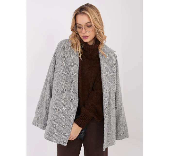 Marynarka LK MA model 21782584 szary - FPrice Marynarka LK MA model 21782584 szary - FPrice