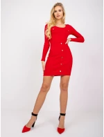 Šaty RV SK 7437.67 červená Šaty RV SK 7437.67 červená