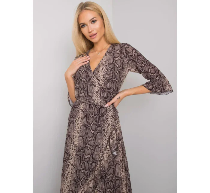 Šaty TW SK BI 24502 1.64P černá a béžová