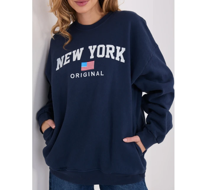 Mikina WT BL A1064.09P tmavě modrá