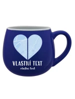 Personalizovaný keramický hrníček - dvě mapy jako srdce
