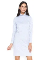 Dámské volnočasové šaty s rolákem středně dlouhé šedé - Šedá - Makadamia Dámské volnočasové šaty s rolákem středně dlouhé šedé - Šedá - Makadamia