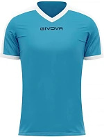 Pánské tričko Revolution Interlock M MAC04 0503 celeste/ bianco - Givova