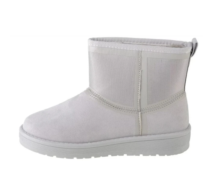 Dámské sněhové boty model 21784952 Světle šedá - Big Star