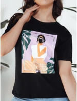 Dámské tričko MEMORY černé Dstreet RY2628