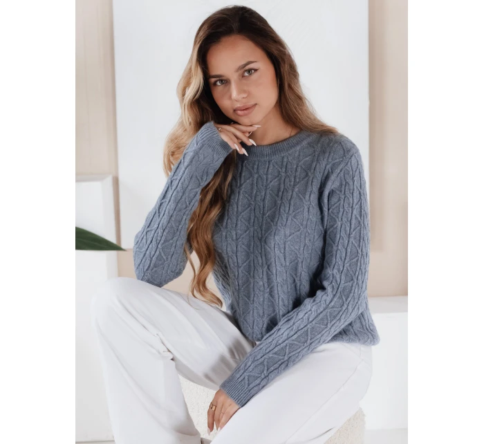 Dámský svetr modrý Dstreet model 21991029 - FashionStreet