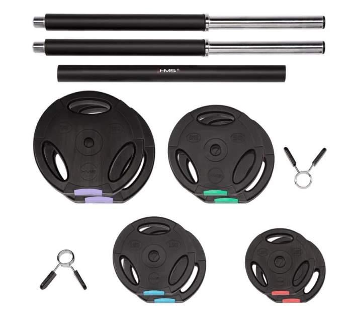 Kompozitní činky / desky 42 kg HMS GSP40 Kompozitní činky / desky 42 kg HMS GSP40