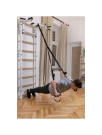 GYMNASTICKÝ ŽEBŘÍK S NASTAVITELNOU KOVOVOU TYČÍ 731W BENCHK GYMNASTICKÝ ŽEBŘÍK S NASTAVITELNOU KOVOVOU TYČÍ 731W BENCHK