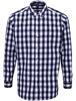 PR 250 Popelínová košile s dl. rukávem white/navy model 22478151 - Premier PR 250 Popelínová košile s dl. rukávem white/navy model 22478151 - Premier