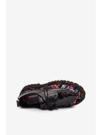 Lakované polobotky z pravé kůže s vzorem model 21712368 Černé - Artiker