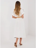 Šaty IR SK 2689 2.87 bílá a tmavě modrá