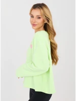 Mikina MJ BL Q2101.84 světle zelená