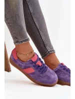 Semišové tenisky Vinceza – fialové Semišové tenisky Vinceza – fialové