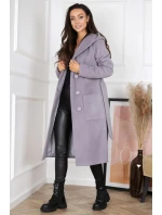 Dámský kabát Azalia Šedá - Merce