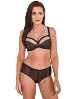 Dámská podprsenka Clara BS0 1212 Černá s béžovou - Gaia