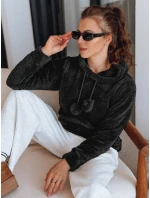 Dámská mikina černá model 21993693 - Dstreet