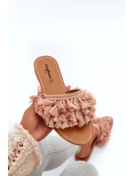 Ploché Dámské Žabky S Špinavě Růžové model 21656741 - Boto Ploché Dámské Žabky S Špinavě Růžové model 21656741 - Boto